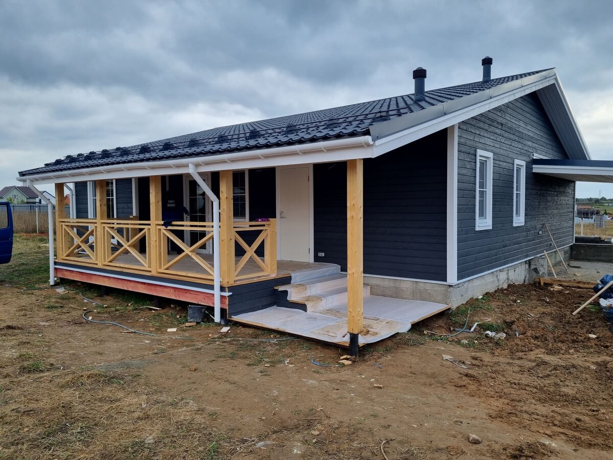 Каркасный дом 130 кв.м.