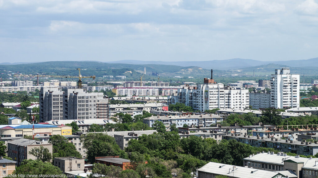 Панорама Уссурийска.