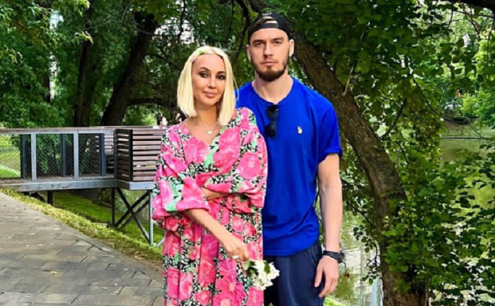 Лера Кудрявцева с мужем