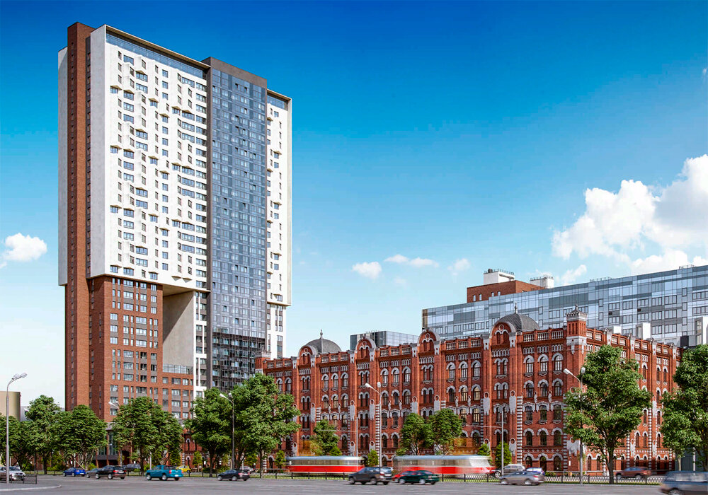 Дом с дыркой. Перекрёсток Челюскинцев-Космонавтов 