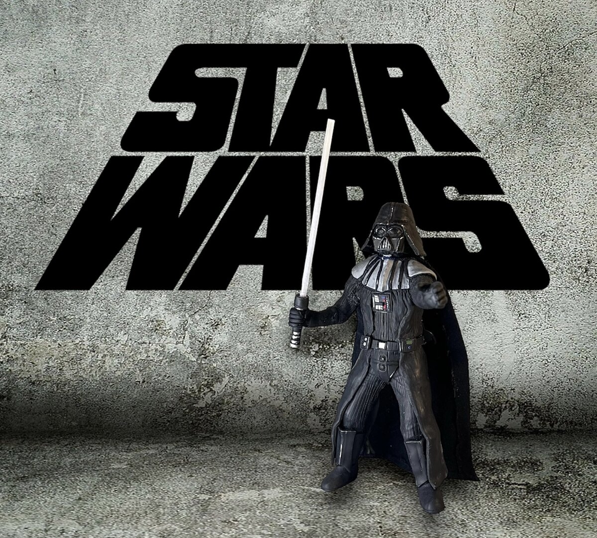 Энакин-Вэйдер из полимерной глины в моем исполнении 