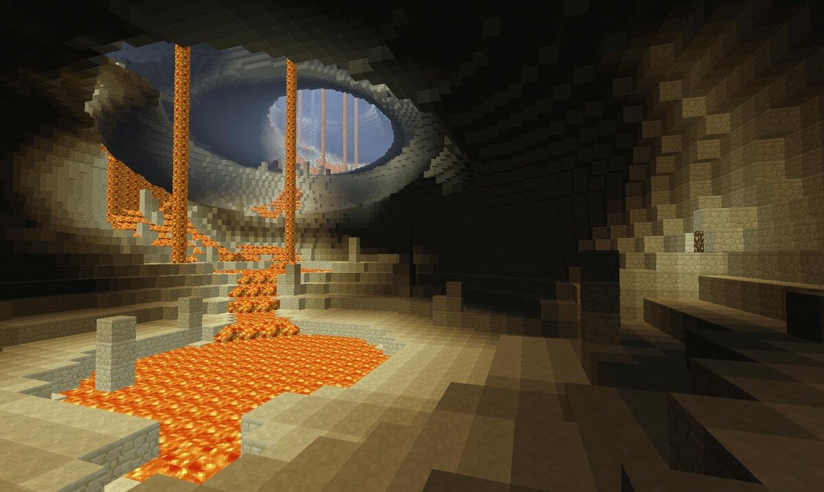 кадр из игры — Майнкрафт