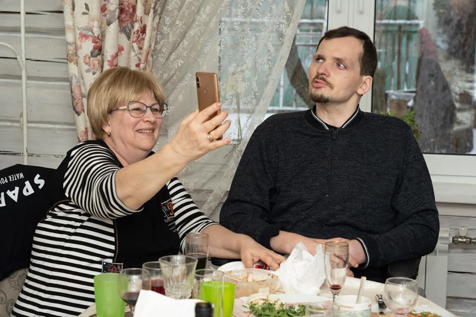 С мамой на даче в Подмосковье