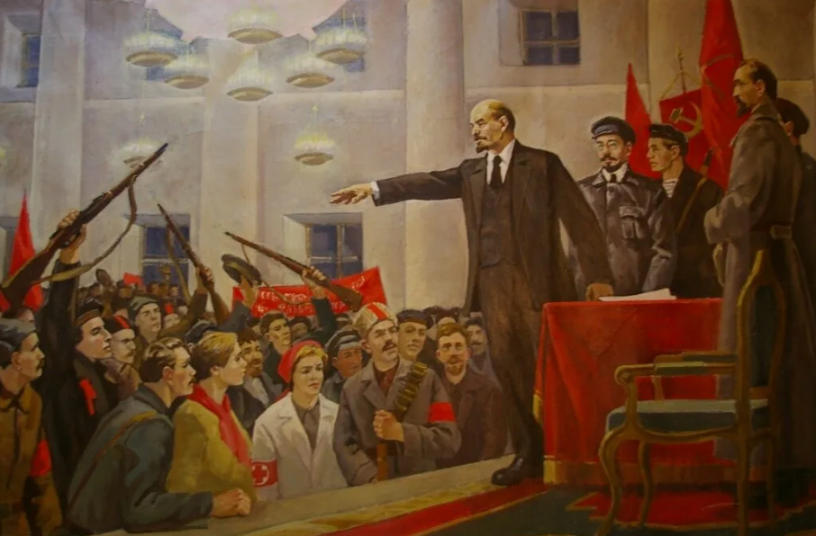 1929—1930 — «Ленин на трибуне»,.