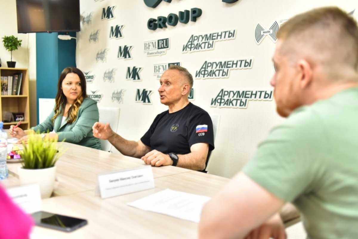    В Новосибирске комбат «Веги» Панфёров рассказал о трудностях в зоне СВО