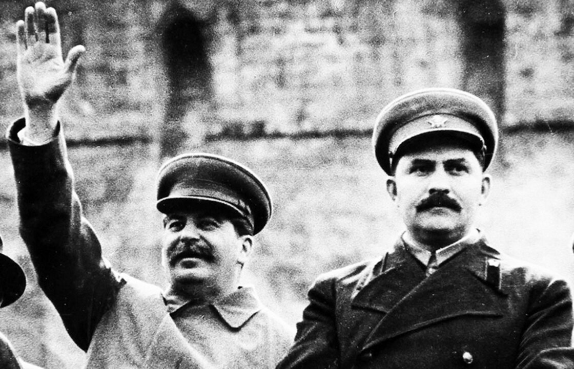 Иосиф Сталин и Лазарь Каганович