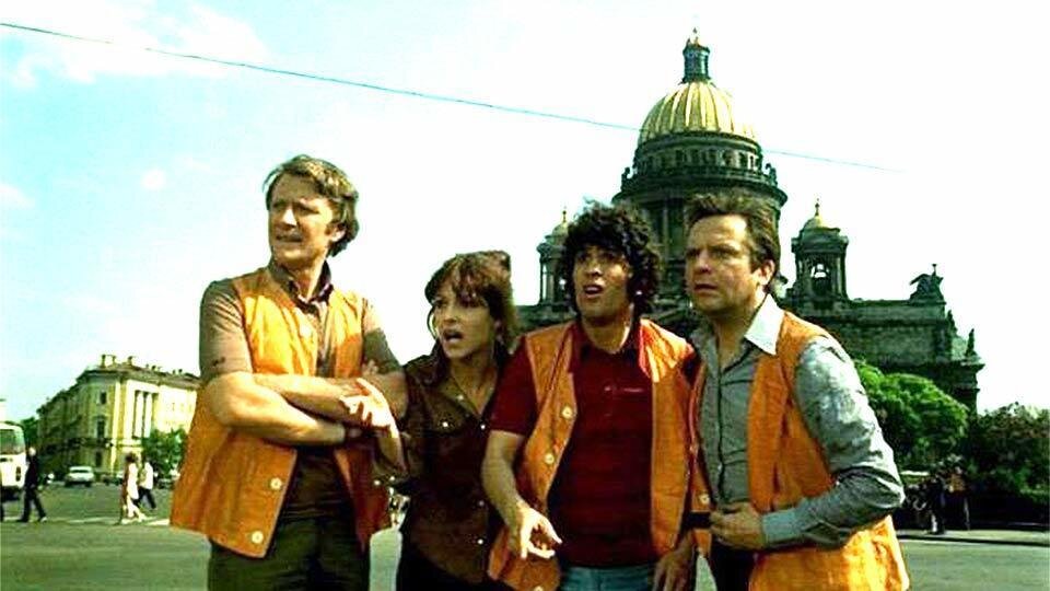 Кадр из фильма "Невероятные приключения итальянцев в России"