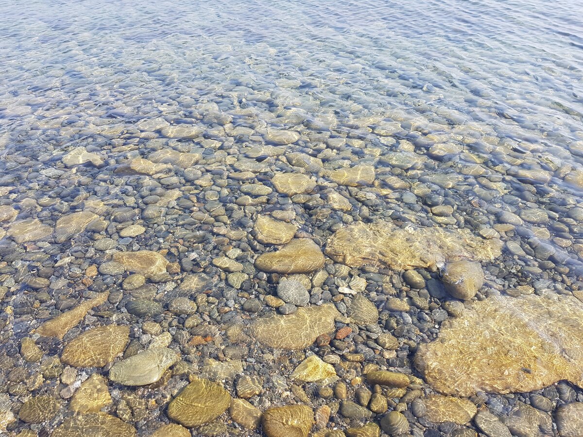 Прозрачная вода 