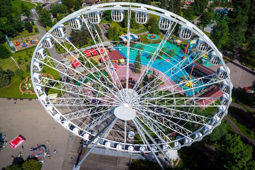 Колесо обозрения санкт петербург фото