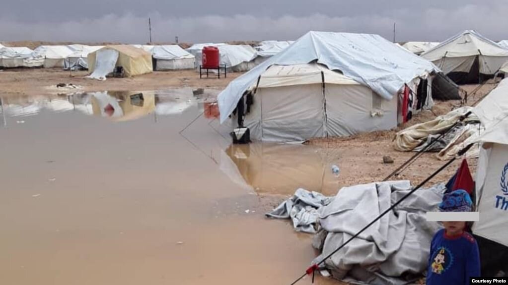 Syria -- Al Hawl camp in Syria, 3Dec2019 
