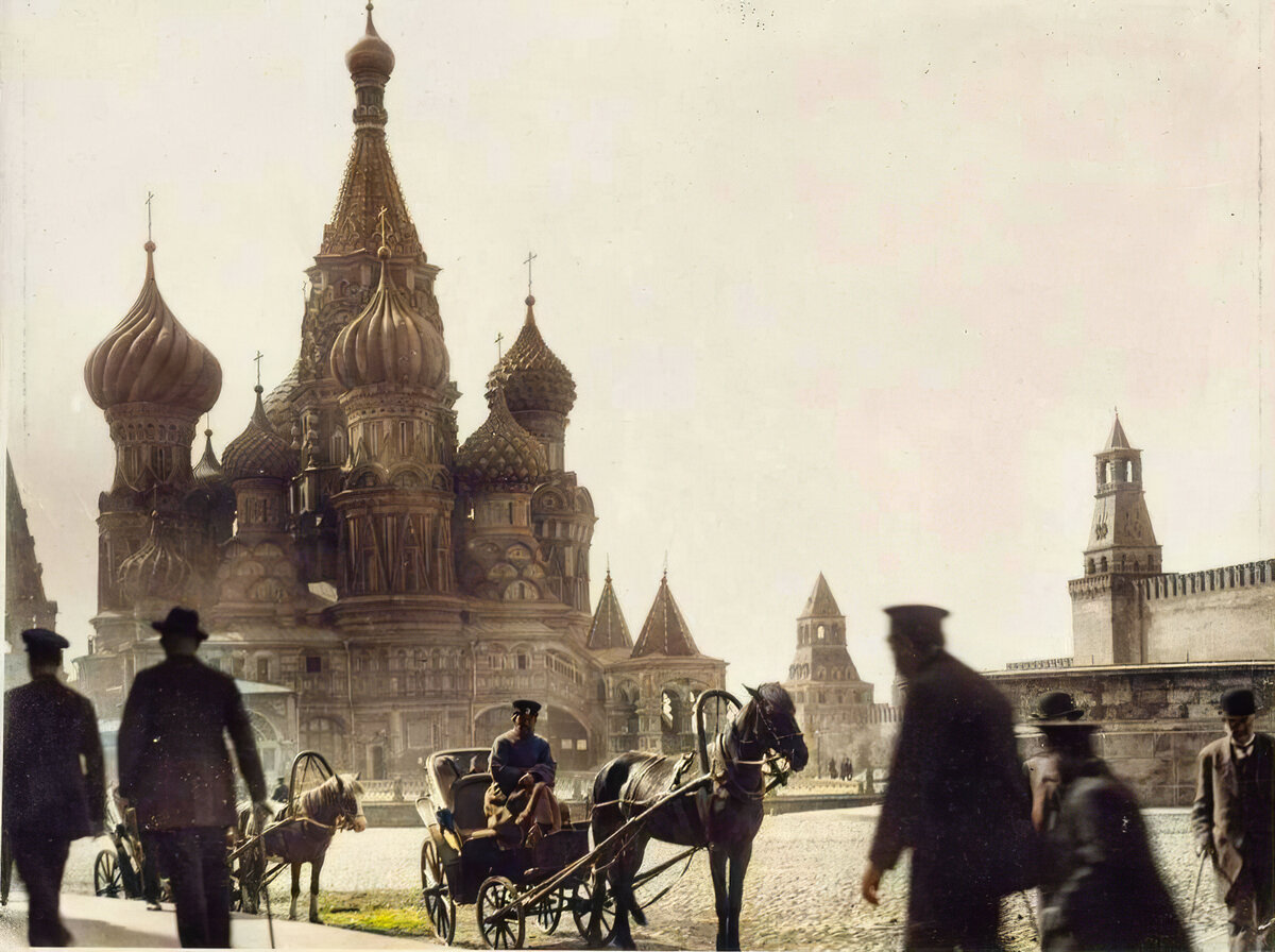 красная площадь фото 19 века