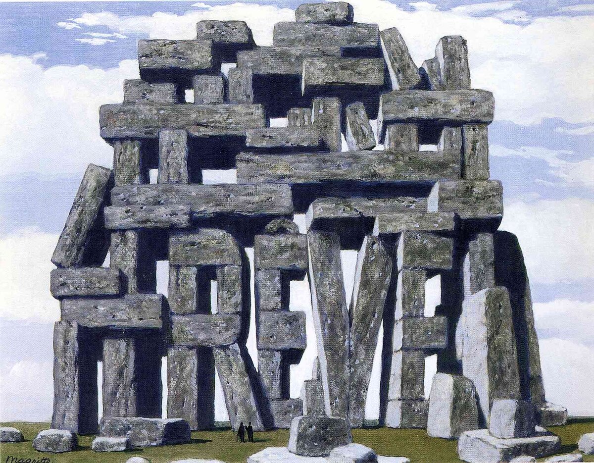 Рене Маргитт, «Искусство беседы», 1951