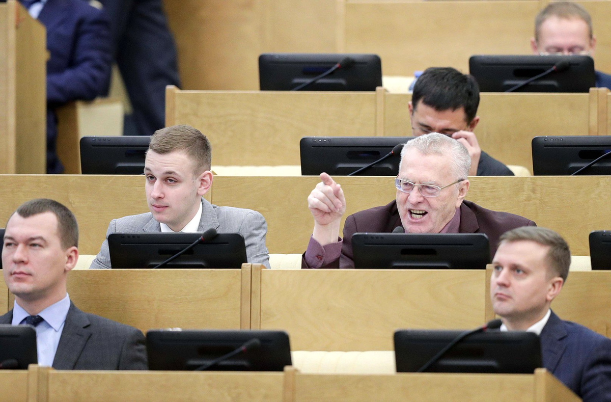 Владимир Жириновский в Государственной Думе