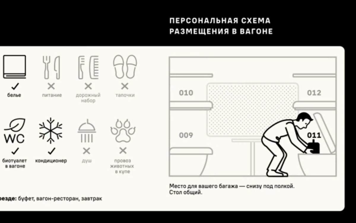 Новые правила ржд. РЖД билет пассажира верхней полки.