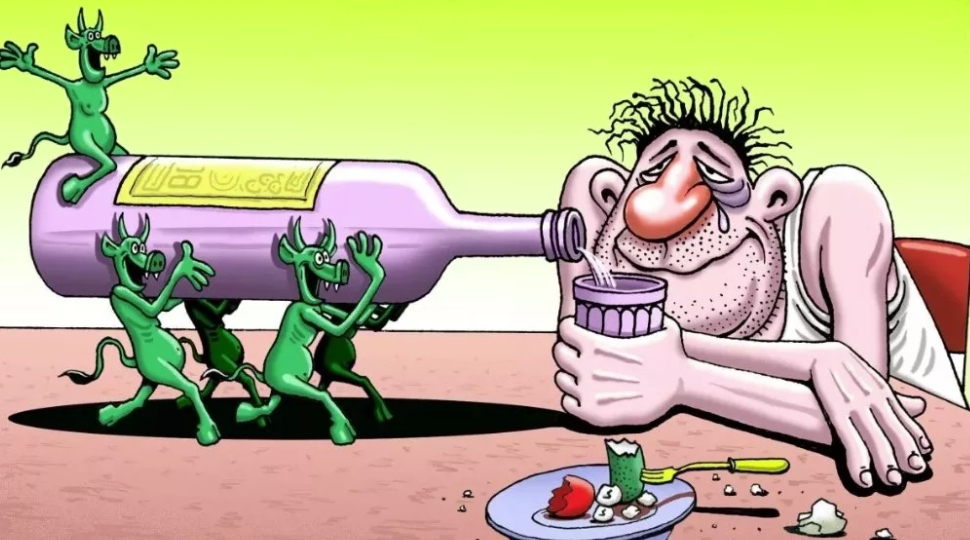 карикатура из интернета