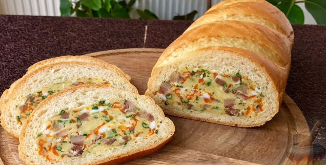 Необычный рецепт, но вкусный и питательный.