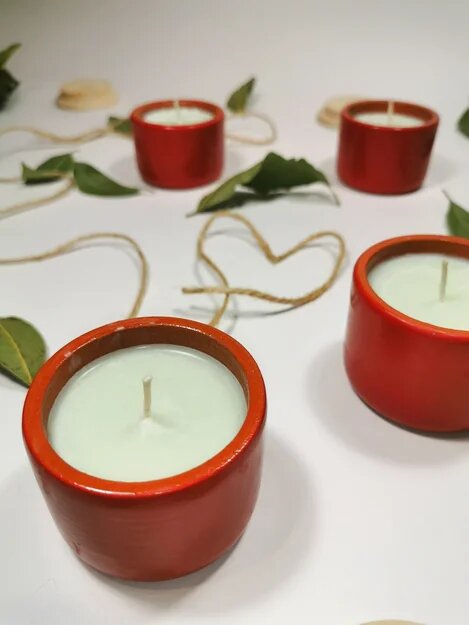 Эти прекрасные свечи сделаны мной с любовью и благодарностью.