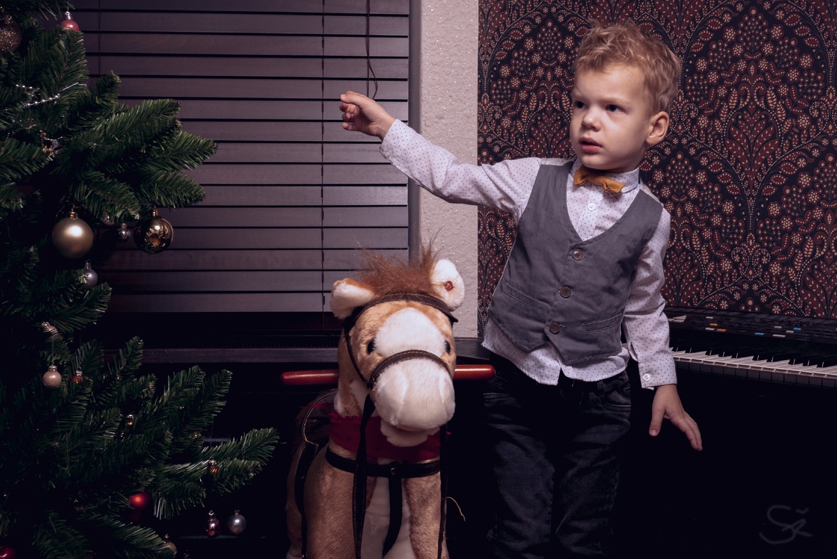 Раз, два, три... Елочка...