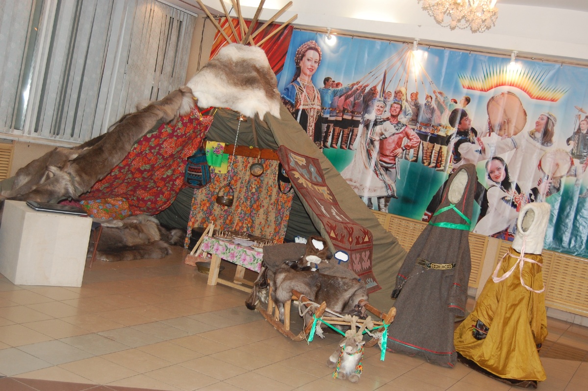 Фото с Дней культуры Ижемского района в г. Сыктывкаре  (ноябрь 2011 г.)