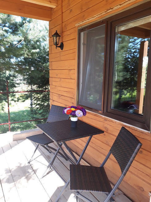 Наша любимая терраса для вечерних посиделок.