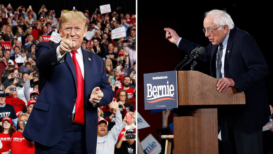 Трамп и Сандерс
