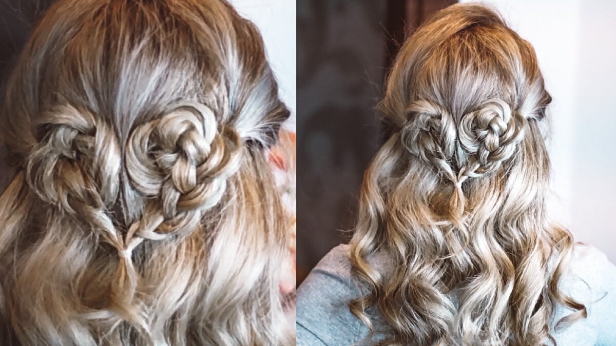 Сердце из волос