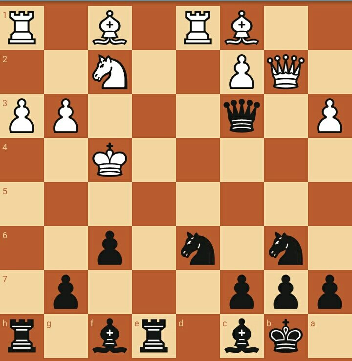 ход черных, мат в 1х