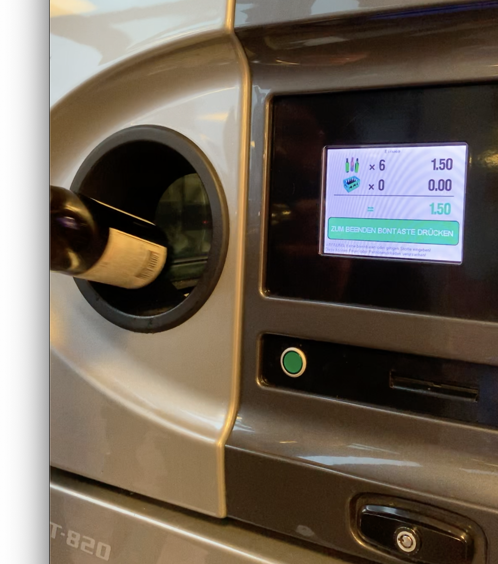  Автомат для сдачи бутылок