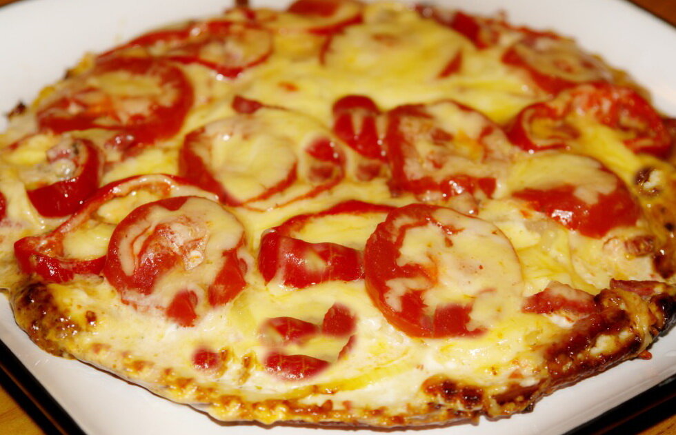 пицца на скорую руку