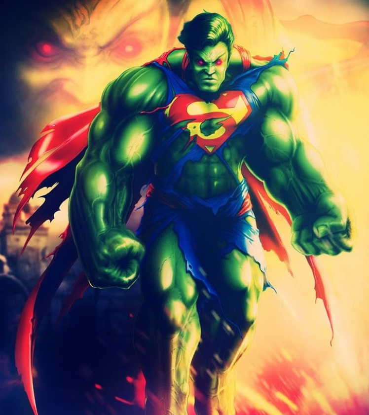 Топ сильнейших героев. Халк против Супермена. Марвел и DC. Халк против Супермена комикс. Superman DC vs Hulk Marvel.