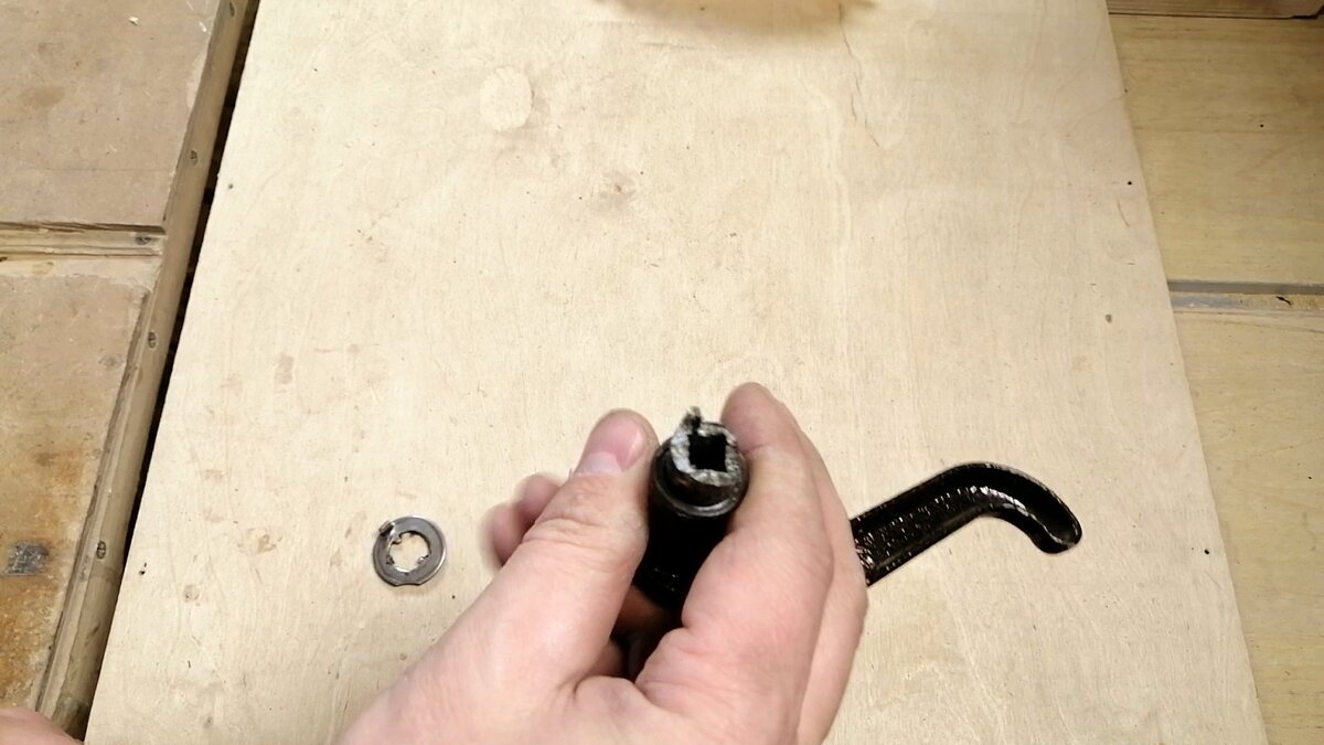 Сломавшаяся ручка. Фото автора