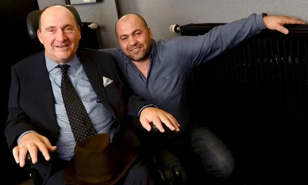 Филипп Поццо ди Борго и его друг Абдель Селлу