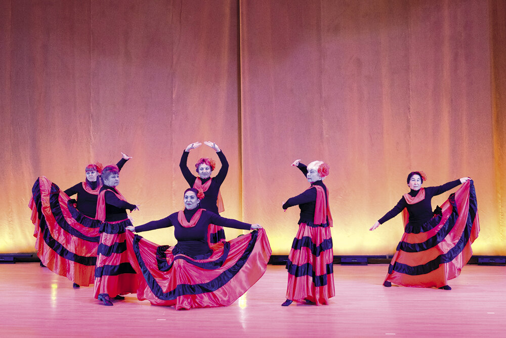 Коллектив спортивно-танцевального клуба «Феникс» (г. Находка) в Москве, 2018 г.