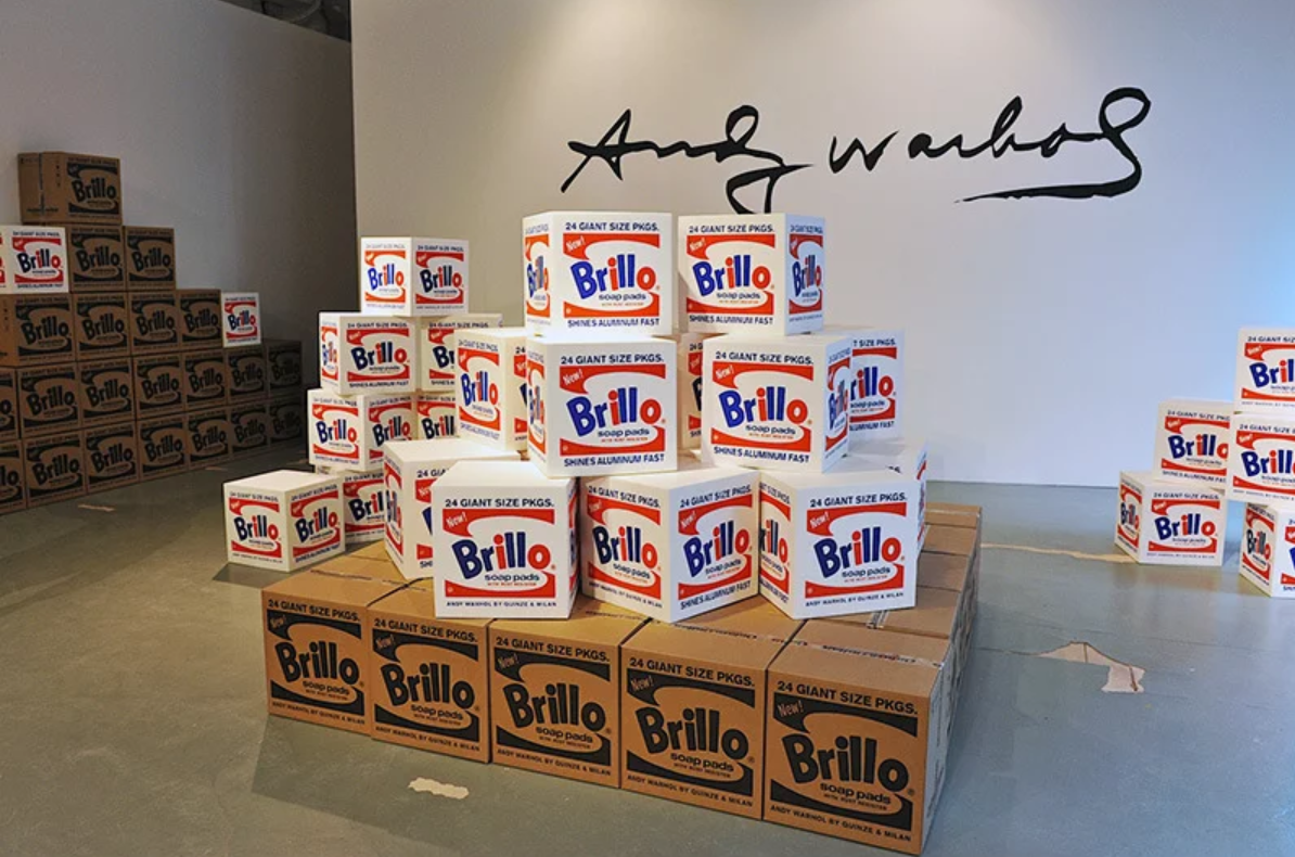 "Коробки Brillo". Энди Уорхол