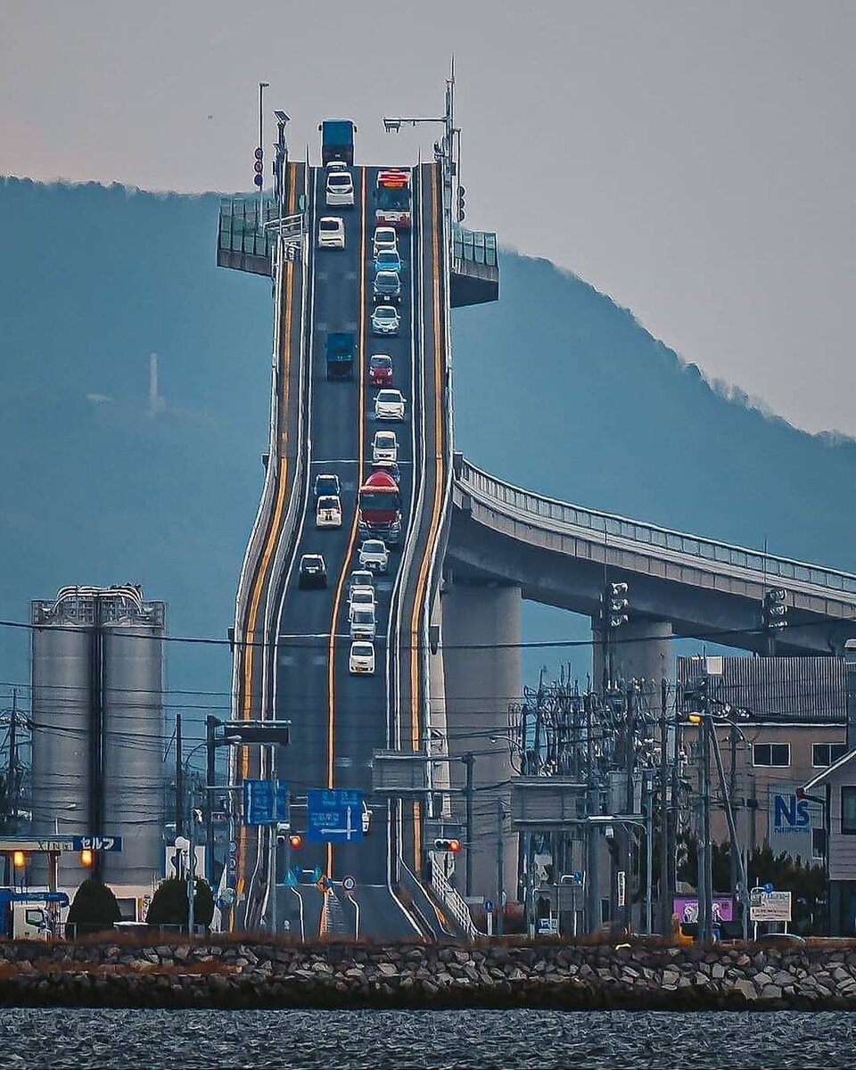 Эшима Охаси Япония мост