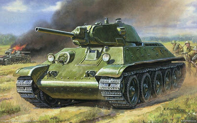 Т-34 в боевых условиях