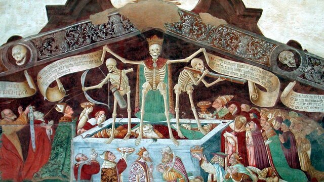 Триумф смерти. Фреска в Ораторио деи Дишиплин 