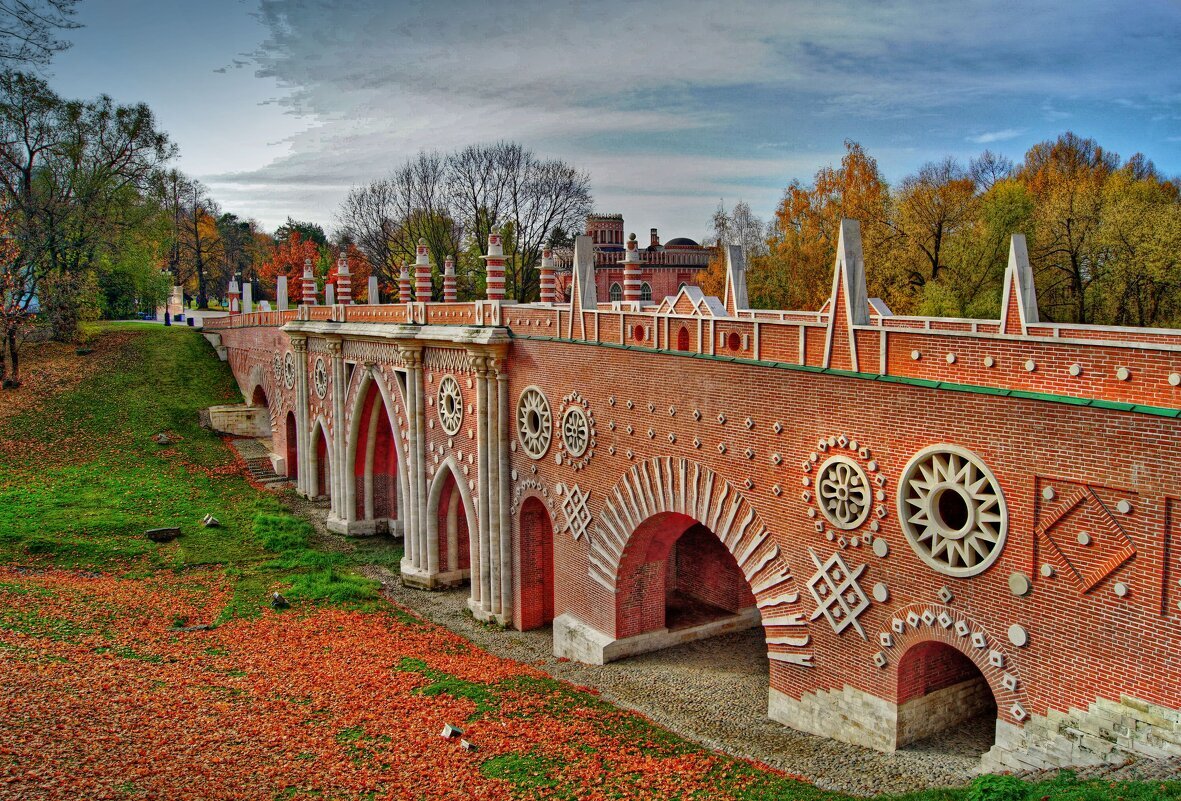 Мосты в царицыно фото и названия