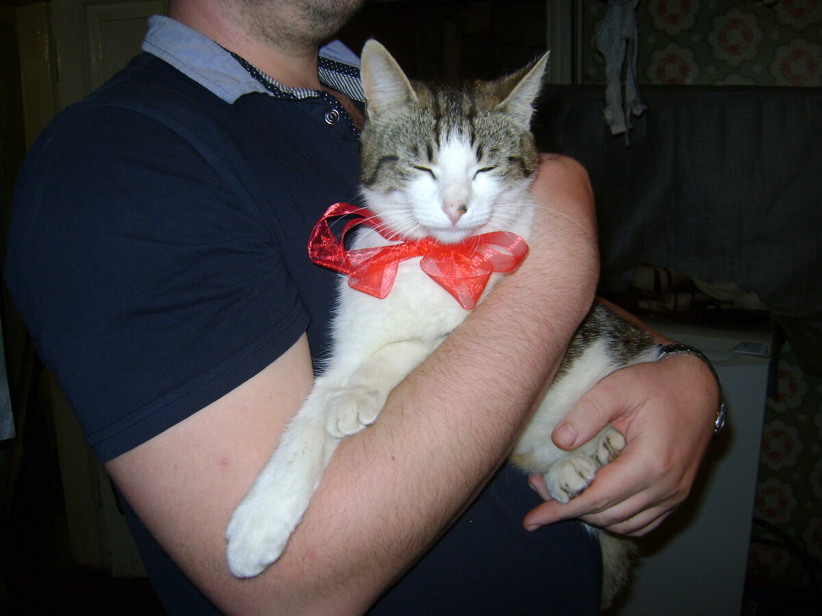 Моему Яшеньке годик! (Фото из личного архива автора).