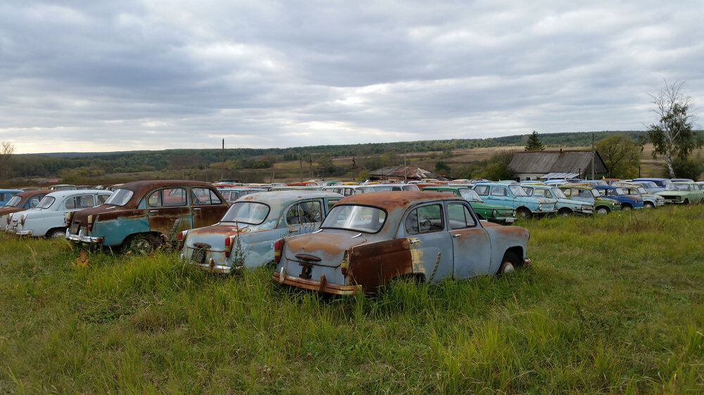 Автомузей в Черноусово ЗИС 164