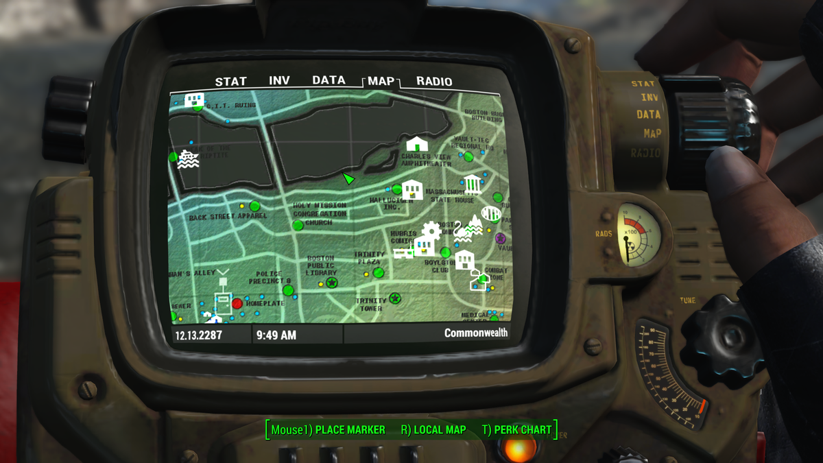 Fallout 4 цветная карта для пип боя фото 35