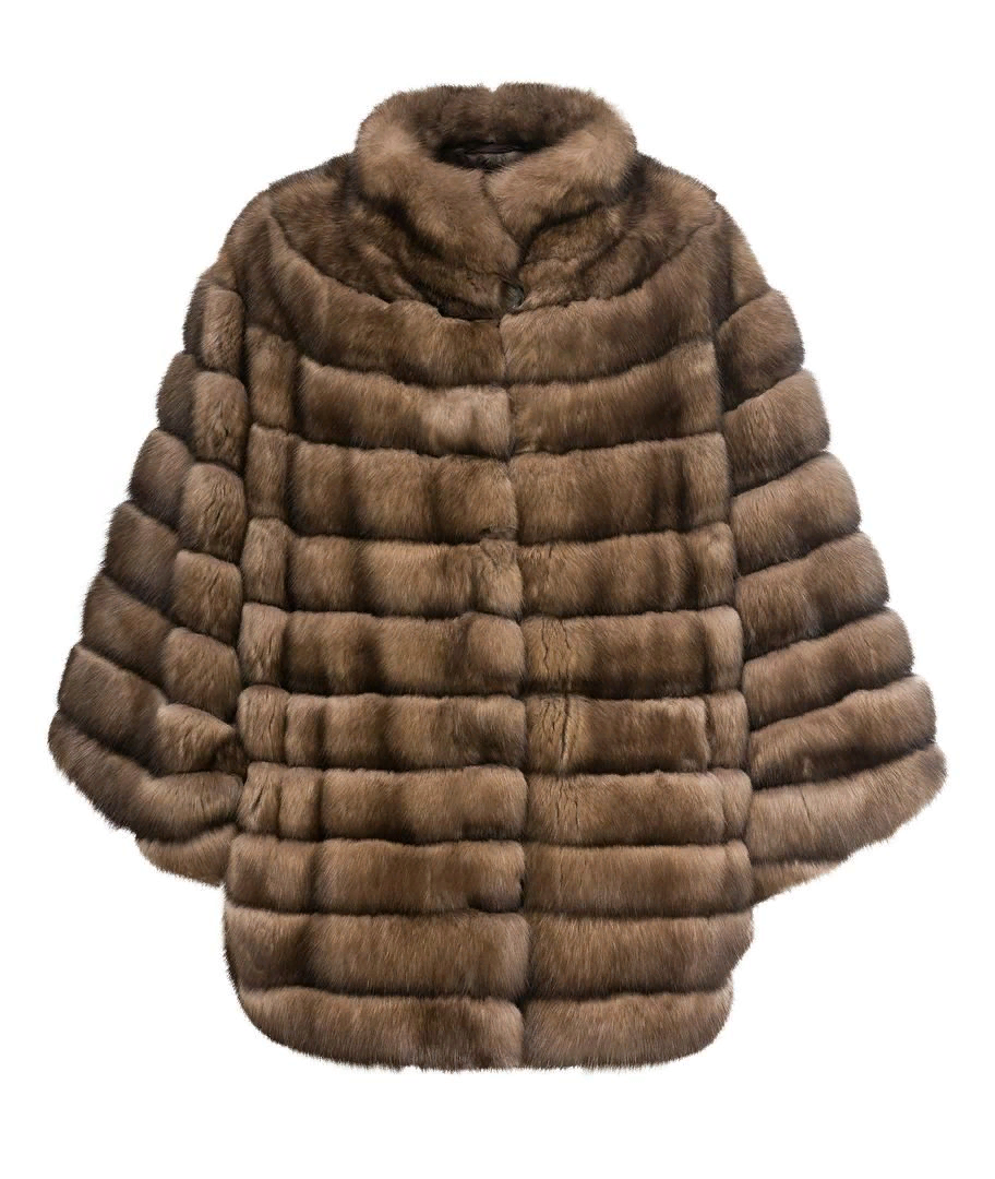 Фото шубы из соболя