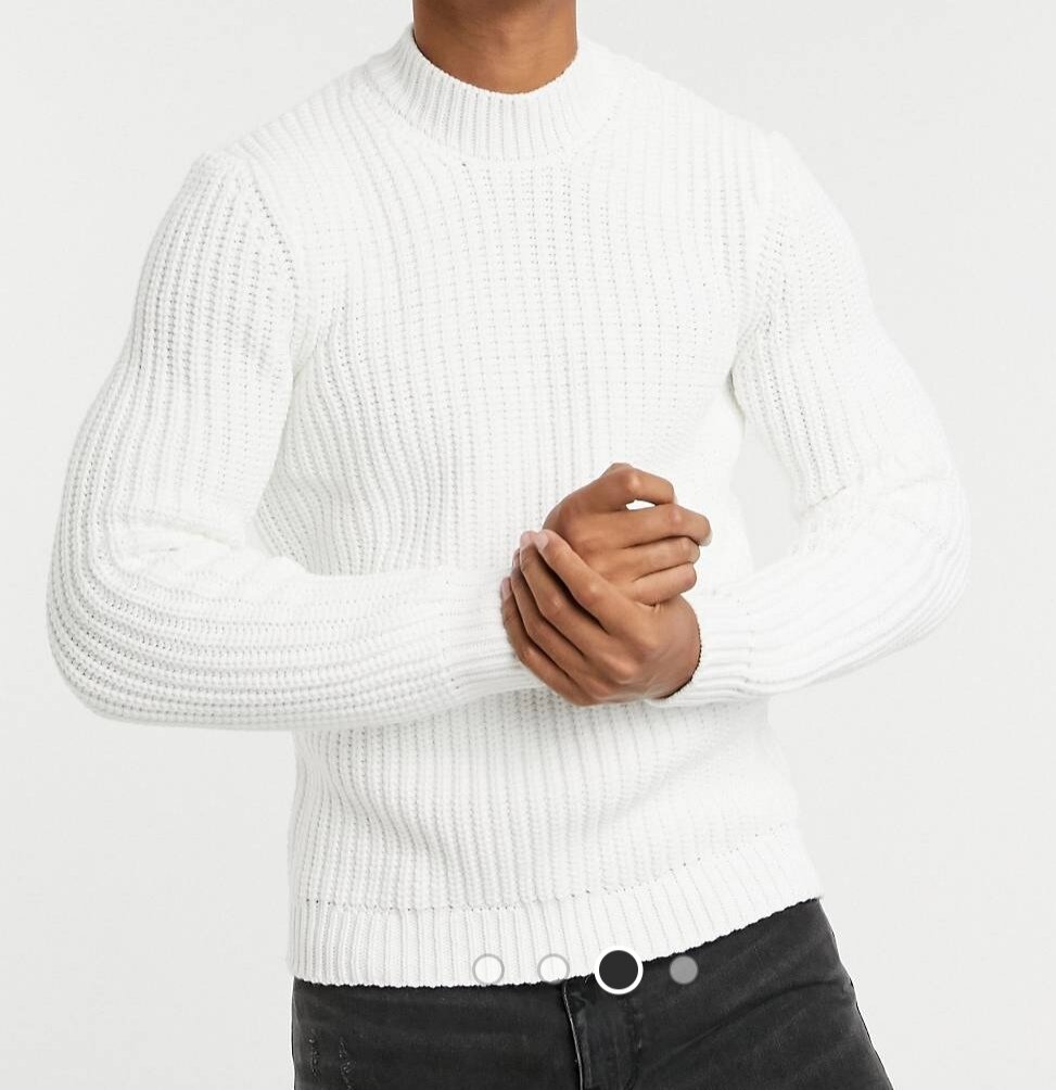 Белый джемпер ASOS Design. Тёплый джемпер, на холодную осень. https://www.asos.com/ru/prd/21445982?acquisitionsource=ru.yandex.disk 
