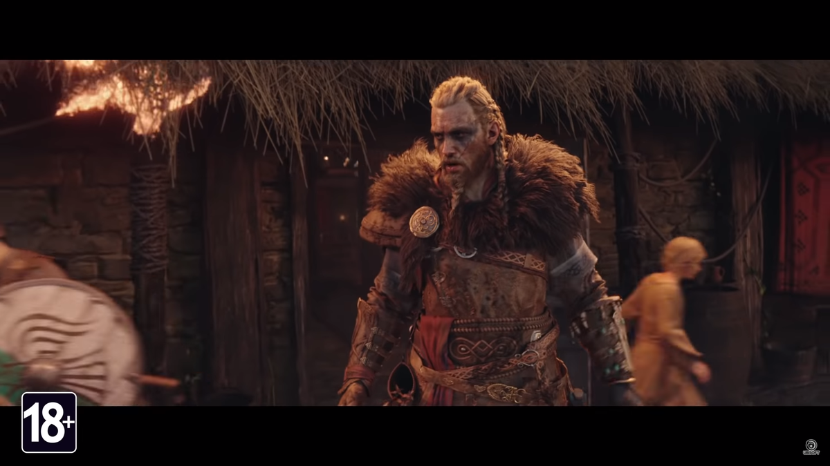 Assassin's Creed Valhalla кадр из трейлера игры
