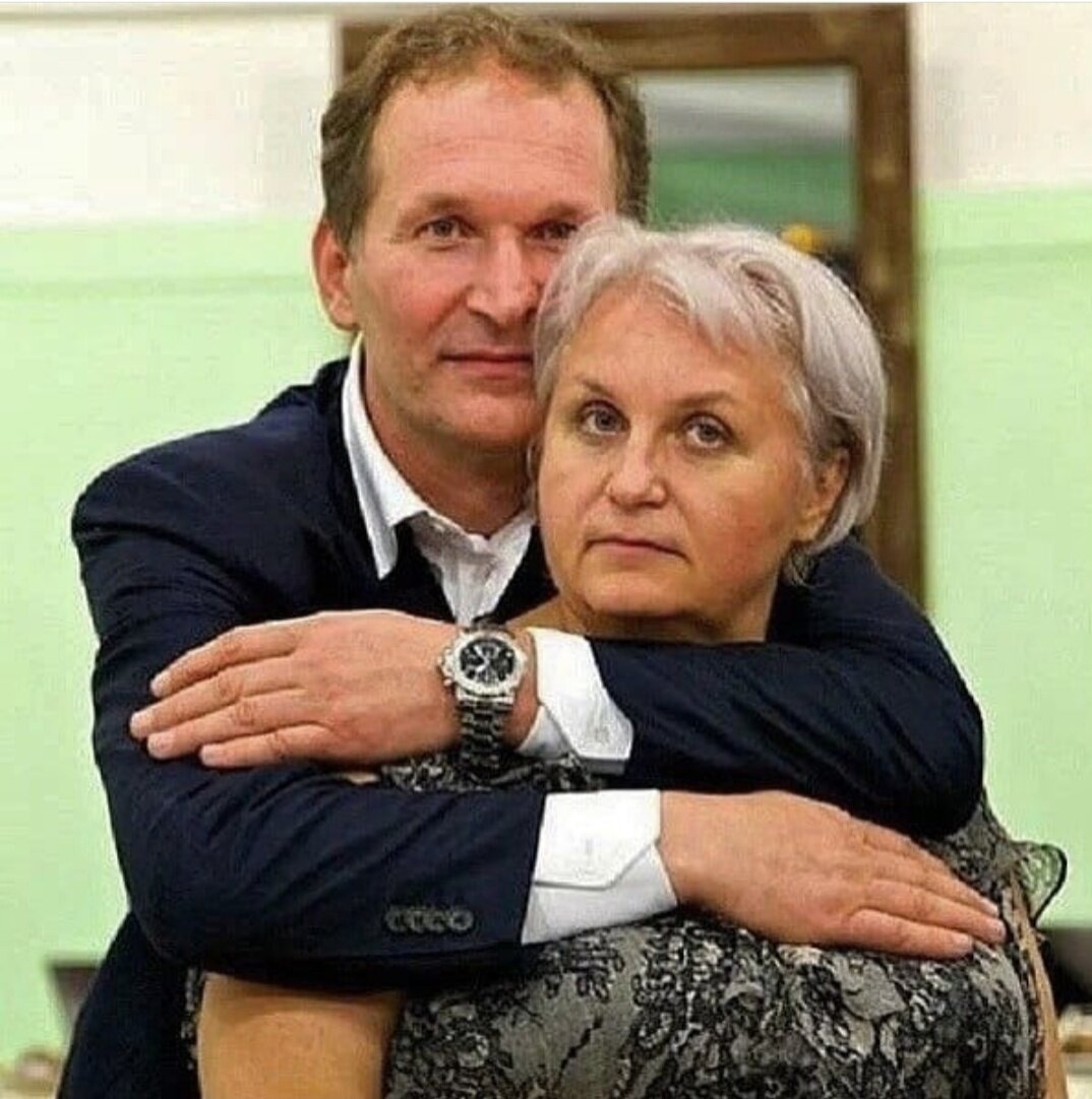 Добронравов с женой