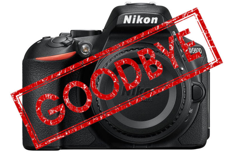 Nikon D5600 стал самой продаваемой зеркалкой 2020 года в Японии, и сразу же за этим был снят с производства