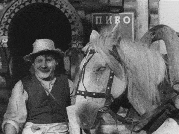 «Волга-Волга» (СССР, 1938 год) Павел Оленев и Игорь Ильинский