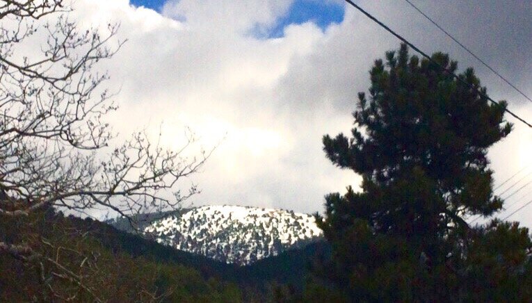 Тот самый Олимбос на Кипре. Фото мое