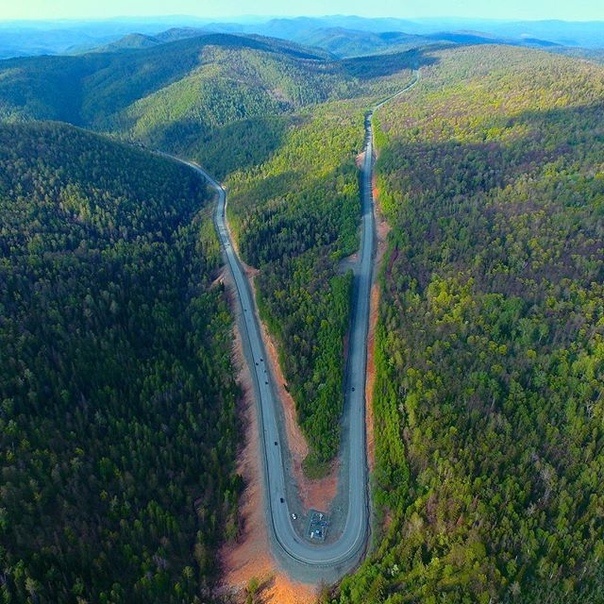 Знаменитый Тещин язык в Белорецком районе. Фотографию взяла из интернета