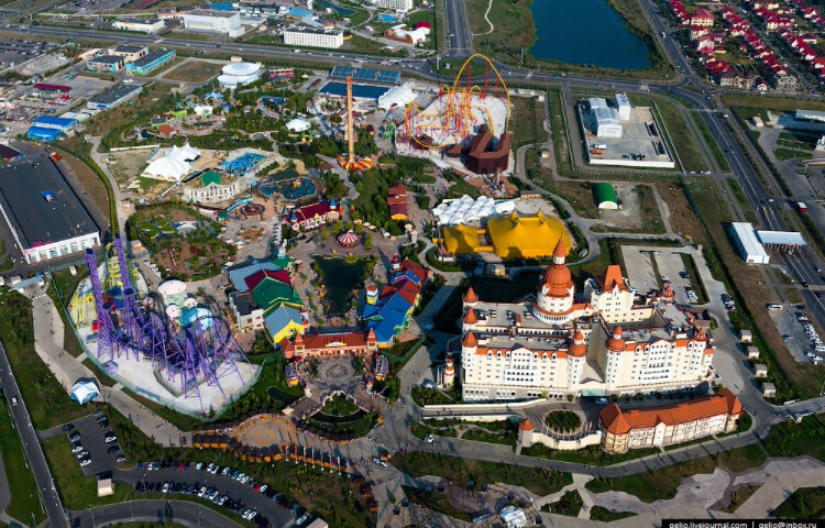 Фото: интернет Сочи Парк с высоты птичьего полёта 